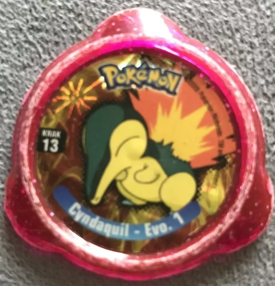 Panini - Kraks Pokémon - Cyndaquil - Evo. 1 Pink