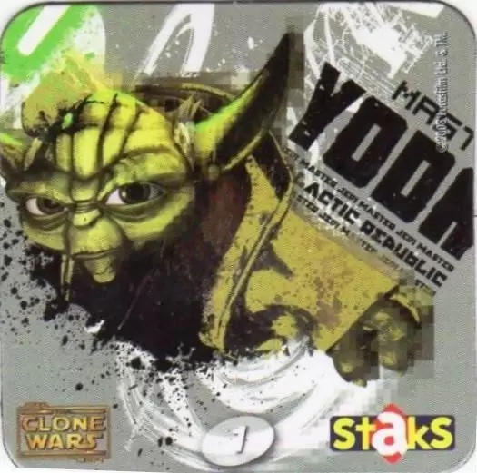 The Clone Wars STAKS - Carte n°001