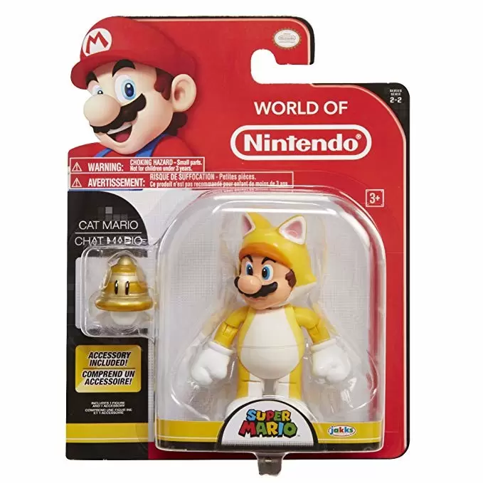 World of Nintendo - Cat Mario (4-inch)