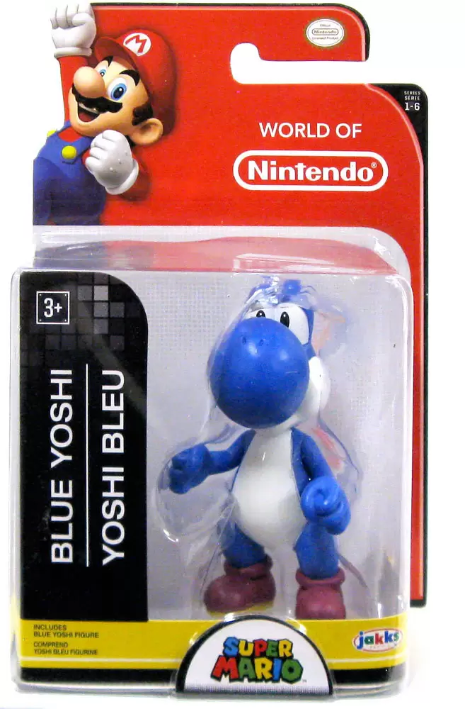 World of Nintendo - Blue Yoshi (2.5 Inch)