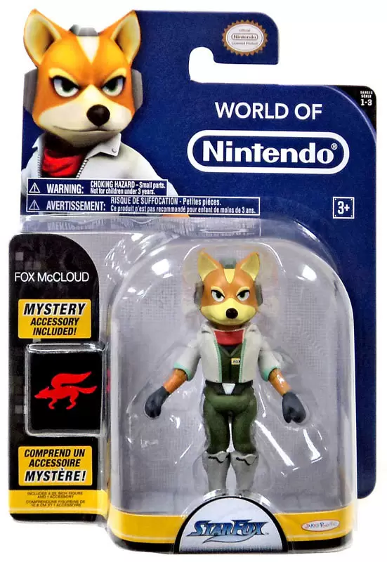 World of Nintendo - Fox McCloud (4-Inch)