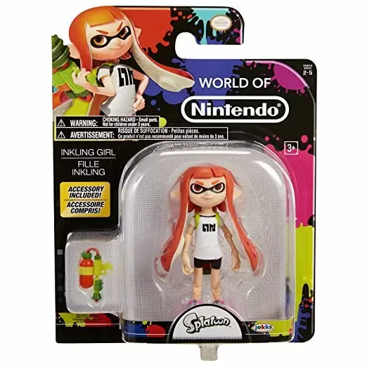 Inkling Girl (4-Inch) - World of Nintendo figure