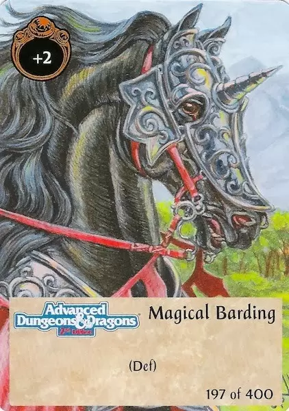 Spellfire 1st Edition - Magical Barding