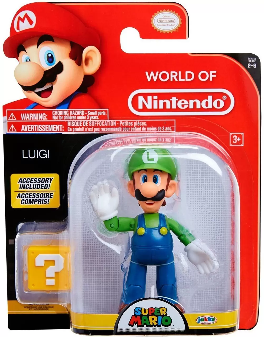 World of Nintendo - Luigi (4-Inch)