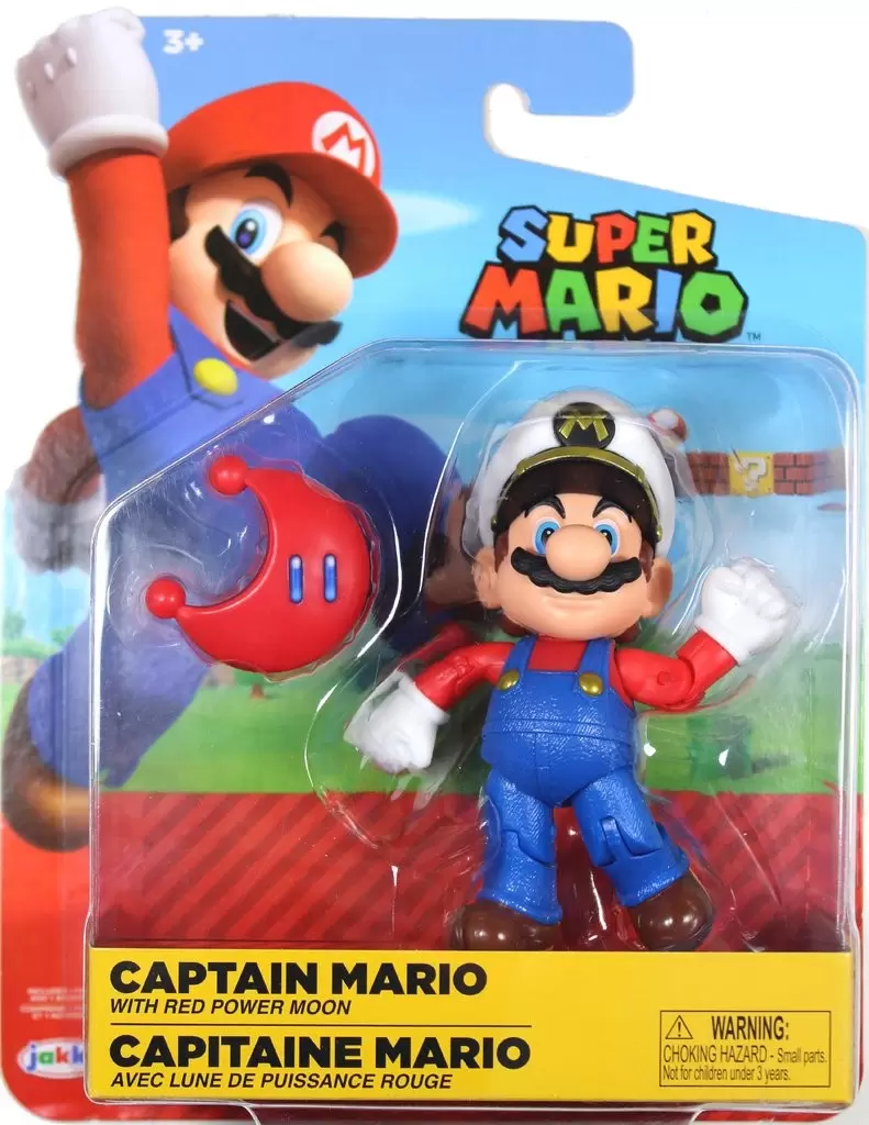 World of Nintendo - Captain Mario with Red Power Moon