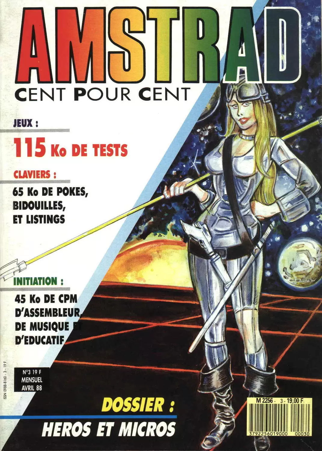 Amstrad 100% - Amstrad 100% n°3