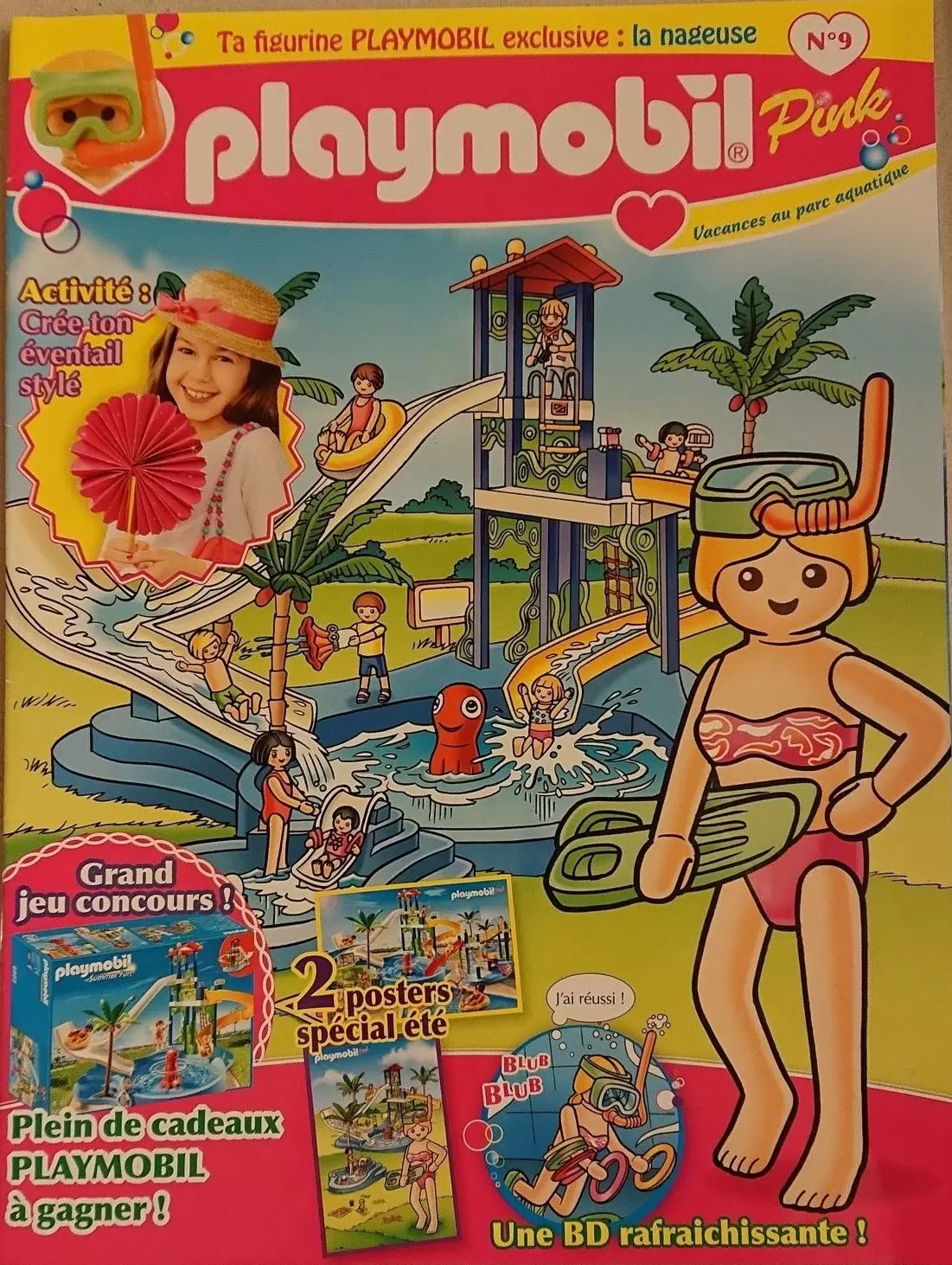 Playmobil Pink - Vacances au parc aquatique