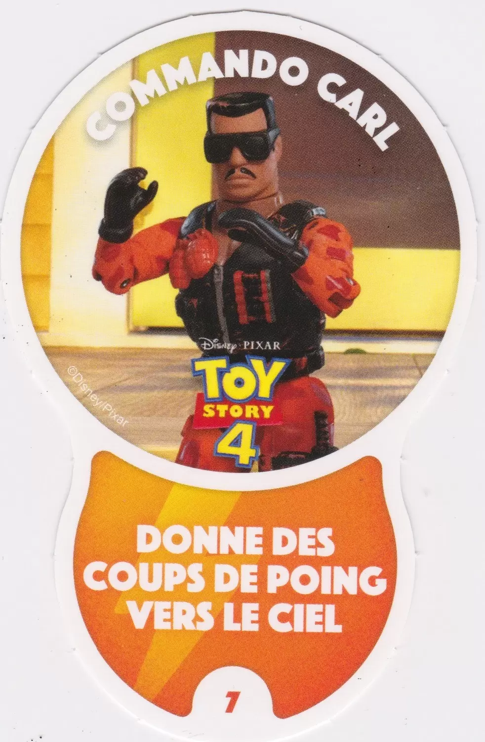 Cartes Auchan : Les Défis (Disney) - COMMANDO   CARL