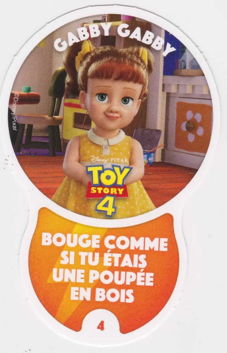 Cartes Auchan : Les Défis (Disney) - GABBY    GABBY