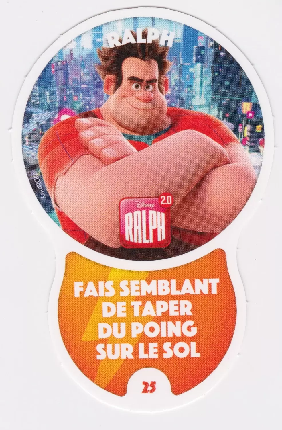 Cartes Auchan : Les Défis (Disney) - RALPH