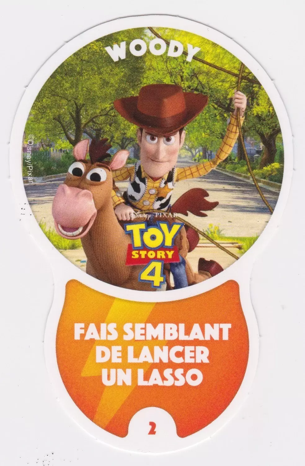 Cartes Auchan : Les Défis (Disney) - WOODY
