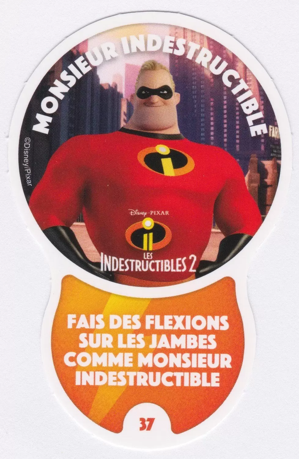 Cartes Auchan : Les Défis (Disney) - MONSIEUR    INDESTRUCTIBLE