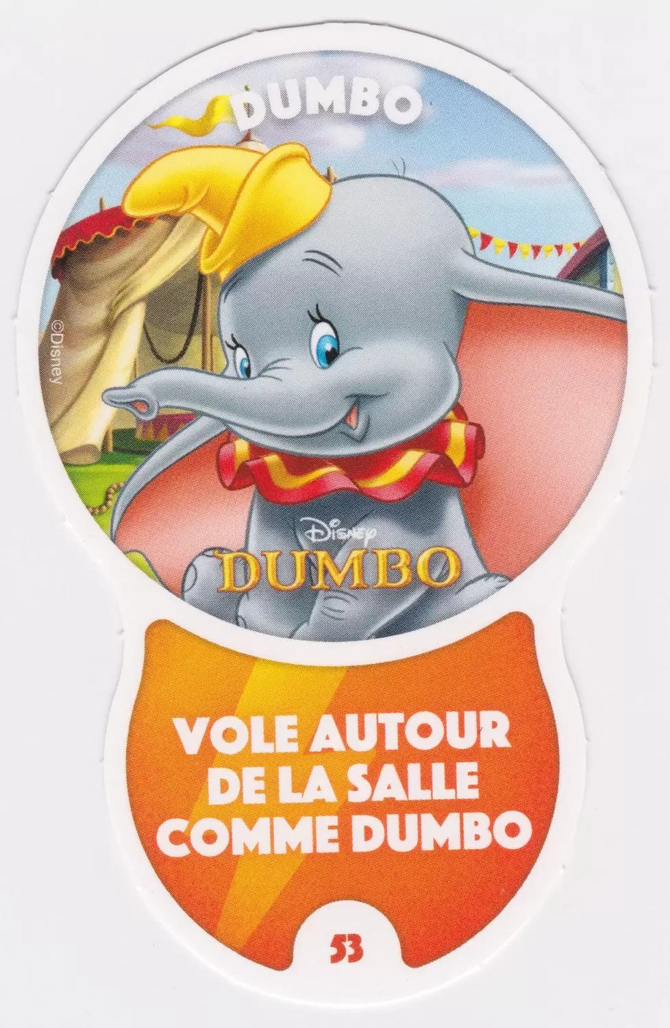 Cartes Auchan : Les Défis (Disney) - DUMBO