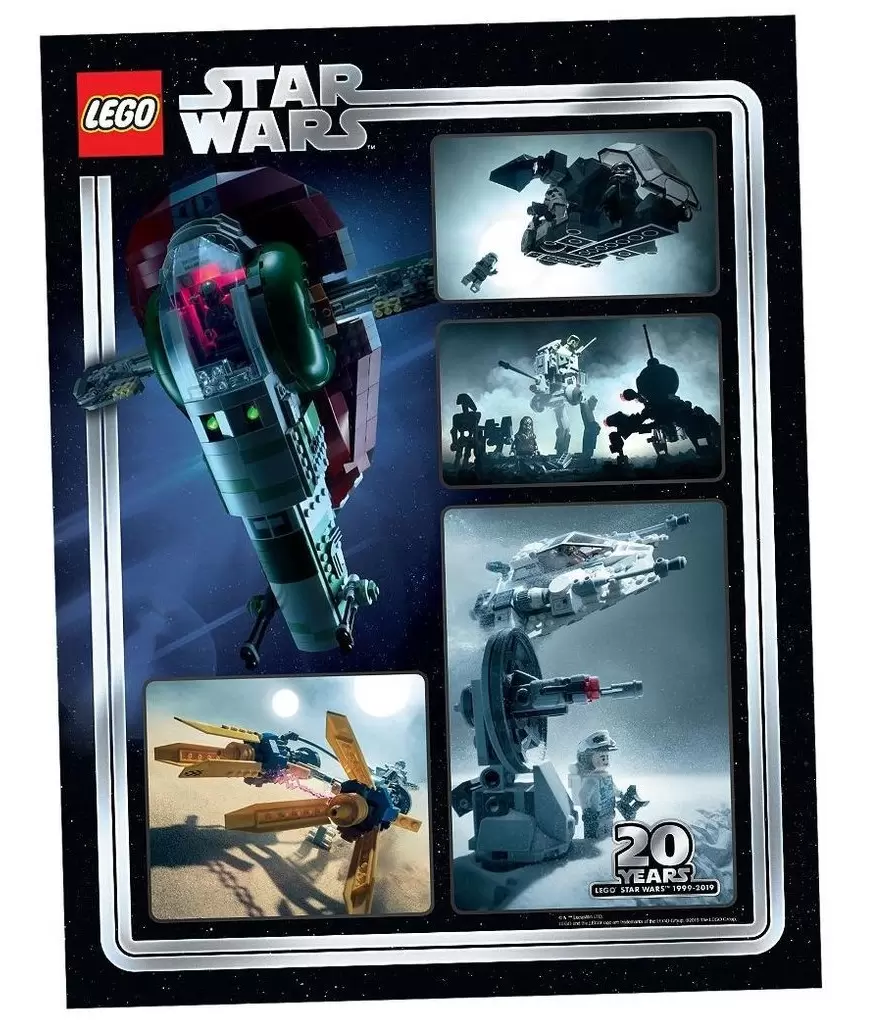 LEGO Star Wars - 20th Anniversary LEGO Star Wars Art Print