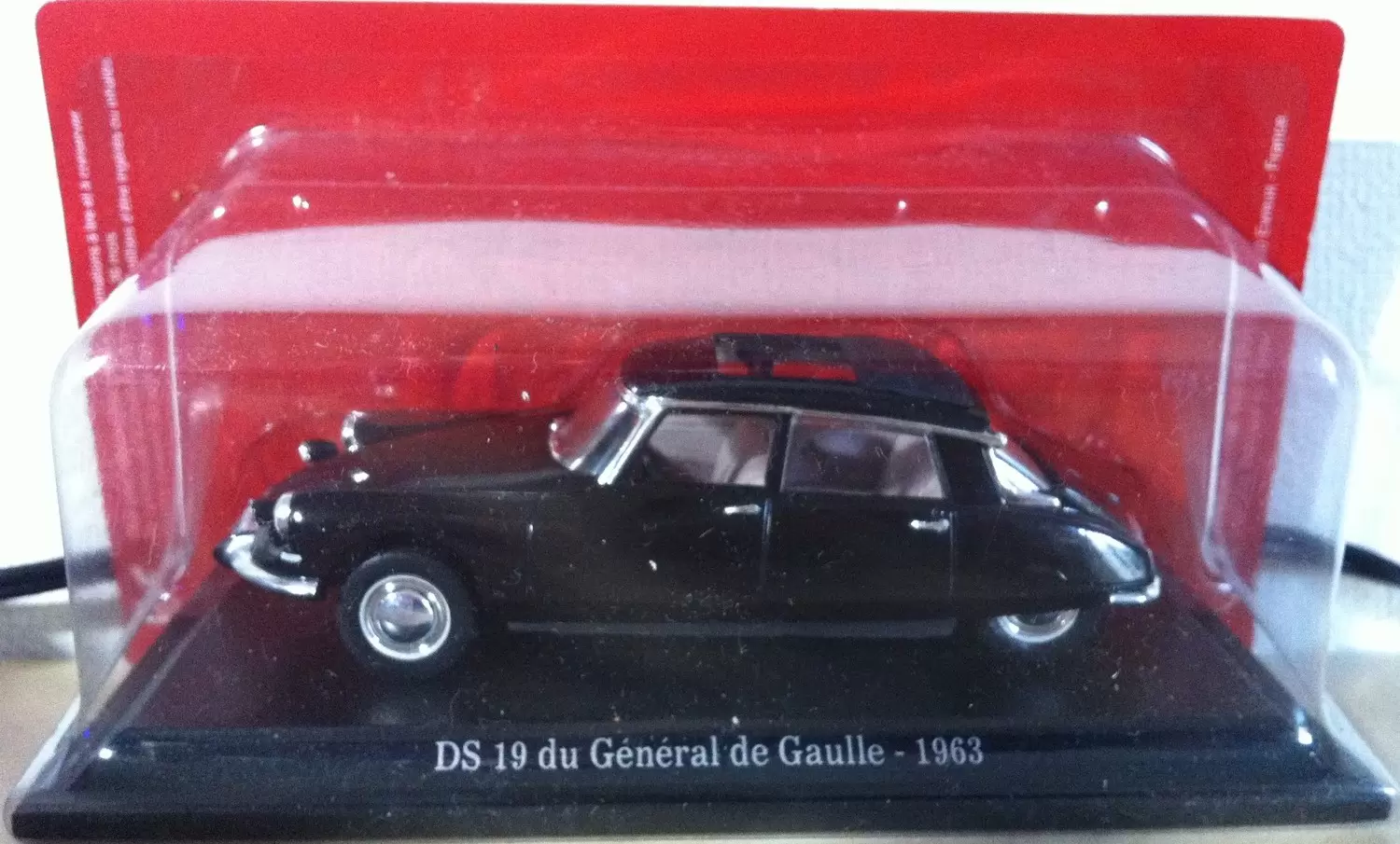 Citroen DS Collection - Editions Atlas - La DS 19 du Général de Gaulle de 1963