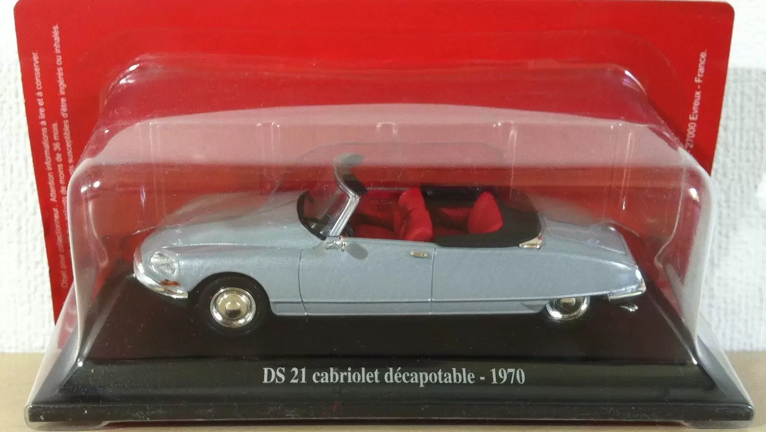 Citroen DS Collection - Editions Atlas - La DS 21 Cabriolet décapotable de 1970