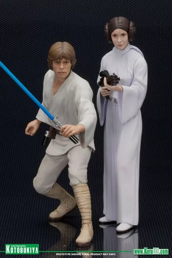 Star Wars Kotobukiya - Star Wars - Luke Skywalker & Princess Leia - ARTFX+