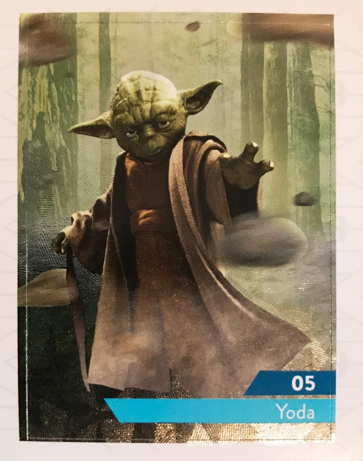 Yoda Carte 05 Star Wars Maitriser La Force Leclerc 2019