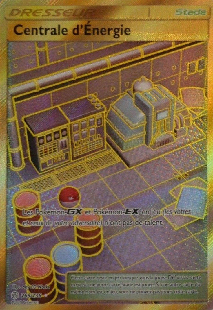 Centrale d'Energie carte Pokémon 269/236 Éclipse Cosmique