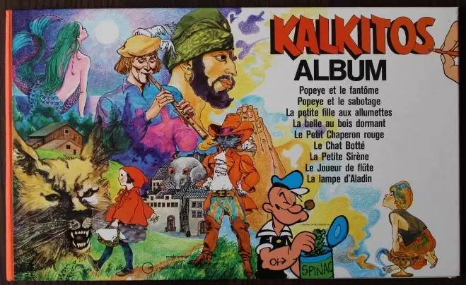 Kalkitos - Album Popeye et le fantôme...