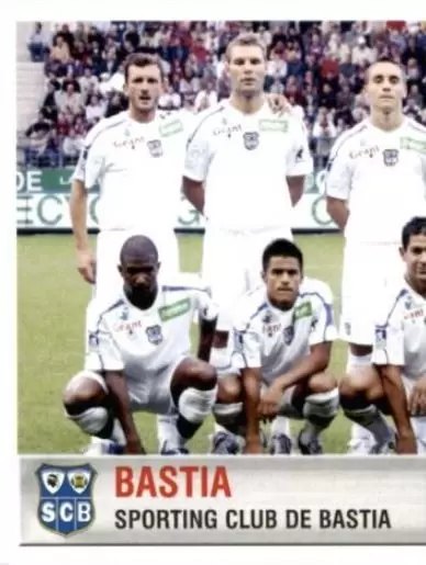 Foot 2007  - Championnat de France De L1 et L2 - Équipe (puzzle 1) - Bastia