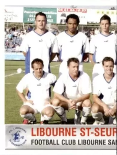 Foot 2007  - Championnat de France De L1 et L2 - Équipe (puzzle 1) - Libourne St-Seurin
