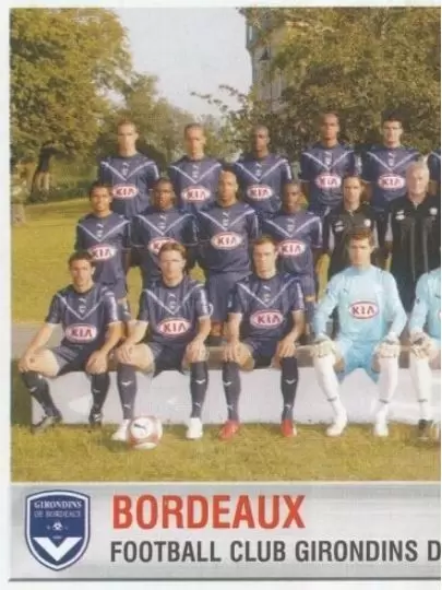 Foot 2007  - Championnat de France De L1 et L2 - Équipe (puzzle 1) - Bordeaux