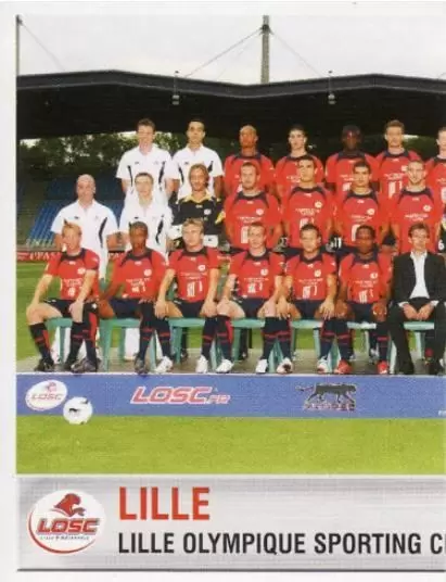 Foot 2007  - Championnat de France De L1 et L2 - Équipe (puzzle 1) - Lille