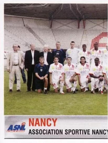 Foot 2007  - Championnat de France De L1 et L2 - Équipe (puzzle 1) - Nancy
