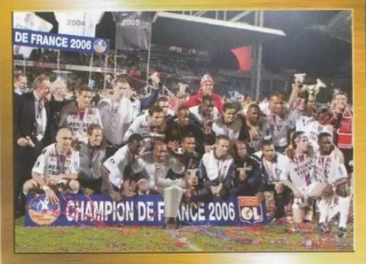 Foot 2007  - Championnat de France De L1 et L2 - Le Champion De France - Rétrospective Sur La Saison 2005-2006