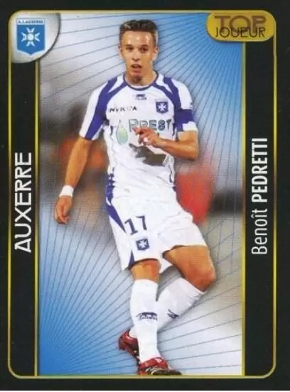 Foot 2008 - Championnat de France de L1 et L2 - Benoît Pedretti (Top joueur n°2) - Auxerre