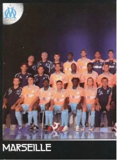 Foot 2008 - Championnat de France de L1 et L2 - Équipe (puzzle 1) - Marseille