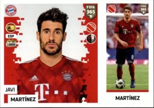 the golden world of football fifa 19 - Javi Martínez - FC Bayern München