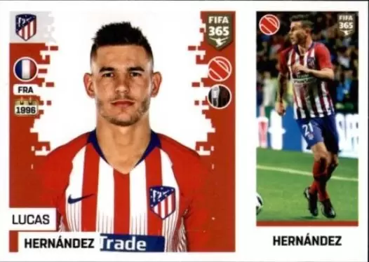 the golden world of football fifa 19 - Lucas Hernández - Atlético de Madrid