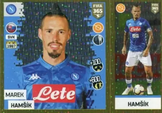 The Golden World of Football Fifa 365 2019 - Marek Hamšík - SSC Napoli