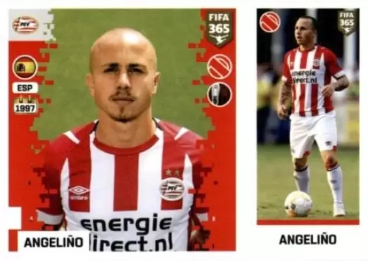 The Golden World of Football Fifa 365 2019 - Angeliño - PSV Eindhoven