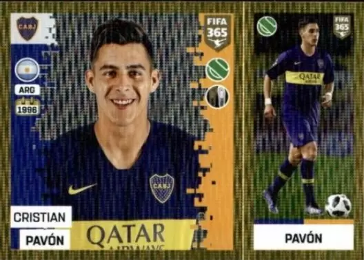 The Golden World of Football Fifa 365 2019 - Cristian Pavón - Boca Juniors