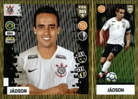 The Golden World of Football Fifa 365 2019 - Jádson - SC Corinthians