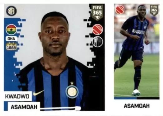 the golden world of football fifa 19 - Kwadwo Asamoah - FC Internazionale Milano
