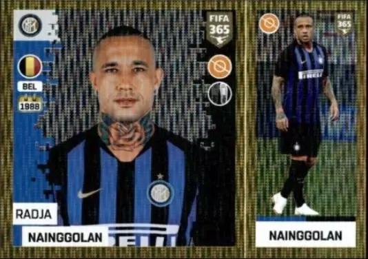 The Golden World of Football Fifa 365 2019 - Radja Nainggolan - FC Internazionale Milano