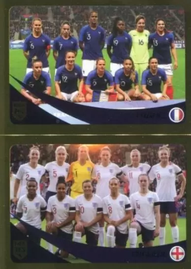 the golden world of football fifa 19 - France / England - FIFA/ Coca-Cola Women\'a world ranking