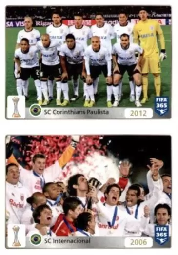 Fifa 365 2016 - 2012: SC Corinthians Paulista - 2006: SC Internacional - FIFA Club World Cup