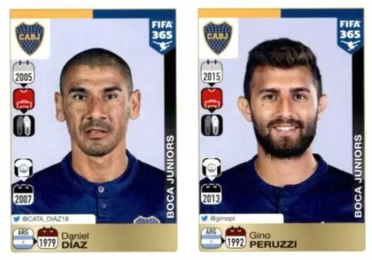 Fifa 365 2016 - Daniel Díaz - Gino Peruzzi - Boca Juniors