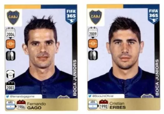 Fifa 365 2016 - Fernando Gago - Cristian Erbes - Boca Juniors