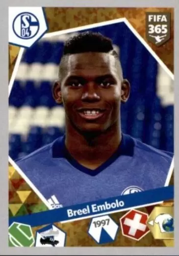 Fifa 365 2018 - Breel-Donald Embolo - FC Schalke 04