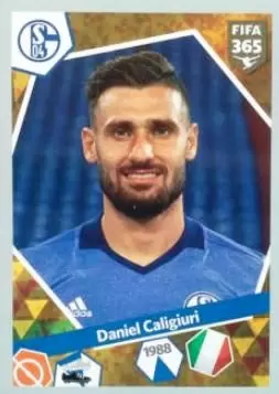 Topps Sticker signiert Daniel Caligiuri FC Schalke 04 18/19 NEU 
