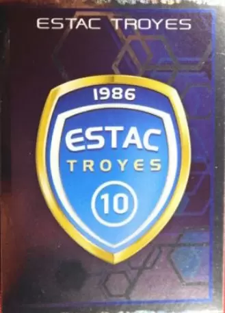 Foot 2017-18 : Championnat de France - Écusson - ESTAC Troyes