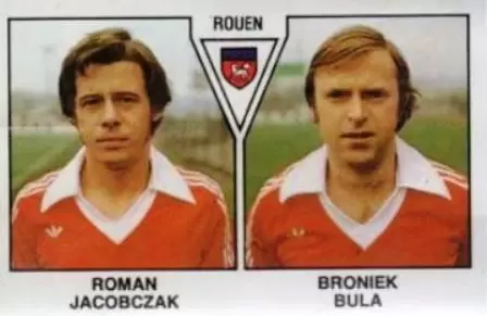 Football 79 en Images - Roman Jacobczak / Broniek Bula - F.C. Rouen