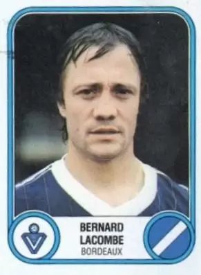 Football 83 - Bernard Lacombe - Girondins de Bordeaux