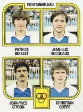 Football 83 - Patrice Buisset / Jean-Luc Hocquaux / Jean-Yves Citron / Christian Quere - Fontainebleau